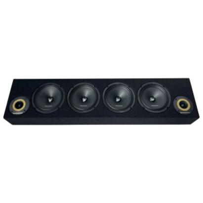 Cutie de difuzoare Phonix Gold 1700W ieșire SPL 2 x 4 OHM 4 x difuzoare midrange 2 x tweetere pro audio CarStore Technology
