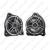 Subwoofere dedicate Mercedes Benz Nakamichi BZ-MB801S4, 150 watts, 4 ohm, 200 mm, 93 db CarStore Technology