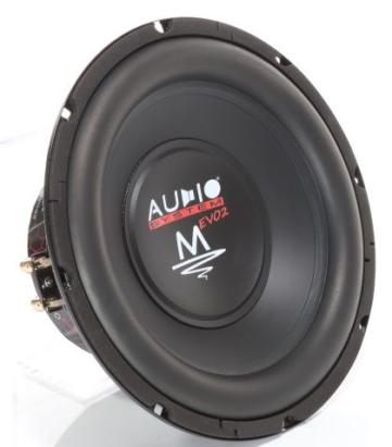 Subwoofer de înaltă eficiență 250mm GDF-M10 EVO2-D4, sistem de ventilație multiplă, bobină vocală de 2”, de lungă durată CarStore Technology
