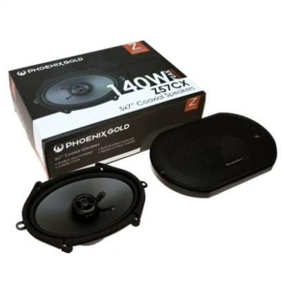 Difuzoare Phoenix Gold coaxiale din seria Z Z57CX cu dimensiune de 5 x 7 inch CarStore Technology