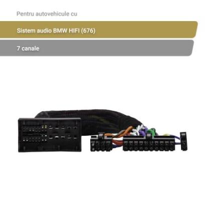 Cablu ZDC-BMW1 Phoenix Gold  30cm pentru BMW cu HiFi Sound System CarStore Technology