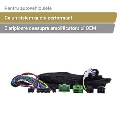Cablu ZDC-VOL1 Phoenix Gold 330cm cu conectori Volvo pentru Volvo cu 5 flanșe pe AMP CarStore Technology