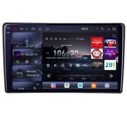 Unitate fără ramă Sistem de navigatie universala ecran de 9" 2K 16+512 GB octa core EDT-E809-2K CarStore Technology