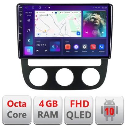 Navigatie VW Golf 5 2004-2010 clima manuala Android radio gps internet quad core 4+64 carplay android auto KIT-golf5-manual+EDT-E310 CarStore Technology