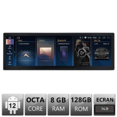Navigatie dedicata Edotec BMW Seria 6 F06 masini cu EVO Android ecran 14.9" 8+128 4G BT camere 360 CarStore Technology
