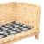 Coș pentru câini cu pernă, 50x33x30 cm, salcie naturală GartenMobel Dekor