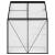 Seră, antracit, 2,47 m², aluminiu GartenMobel Dekor