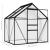 Seră, antracit, 2,47 m², aluminiu GartenMobel Dekor