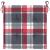 Perne de scaun model carouri, 2 buc., 40x40x3 cm, textil Oxford GartenMobel Dekor