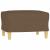 Set de canapele cu perne, 4 piese, maro, textil GartenMobel Dekor