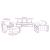Set de canapele cu perne, 4 piese, crem, textil GartenMobel Dekor