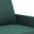 Set de canapele cu perne, 3 piese, verde închis, catifea GartenMobel Dekor