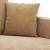 Set de canapele cu perne, 3 piese, maro, catifea GartenMobel Dekor