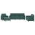Set de canapele, 4 piese, verde închis, catifea GartenMobel Dekor