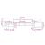 Set de canapele, 4 piese, albastru, catifea GartenMobel Dekor