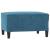 Set de canapele, 4 piese, albastru, catifea GartenMobel Dekor