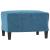 Set de canapele, 3 piese, albastru, catifea GartenMobel Dekor