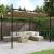 Pergola cu acoperiș retractabil, gri taupe, 295x292x230 cm GartenMobel Dekor
