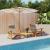 Perne pentru scaun Adirondack, 2 buc, gri taupe, textil oxford GartenMobel Dekor