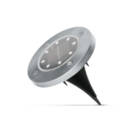 Lampă solară LED - circulară - alb cald - 12 cm Best CarHome