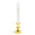 Ornament de Crăciun - lumânare LED - alb / auriu - 22 cm Best CarHome