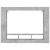 Comodă TV, gri beton, 152x22x113 cm, lemn prelucrat GartenMobel Dekor