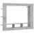 Comodă TV, gri beton, 152x22x113 cm, lemn prelucrat GartenMobel Dekor