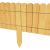 Gard de gradina decorativ din lemn, natur, 200x20 cm GartenVIP DiyLine