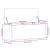 Cutie de depozitare, stejar sonoma, 90x35x35 cm, lemn prelucrat GartenMobel Dekor