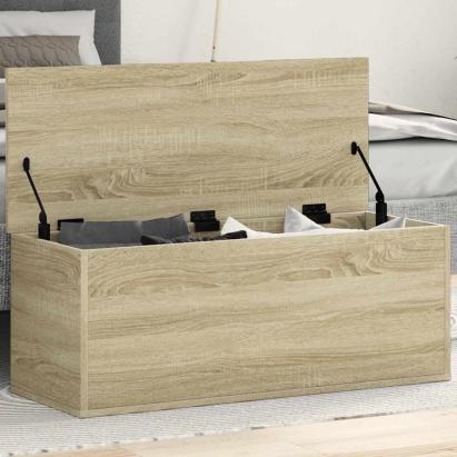 Cutie de depozitare, stejar sonoma, 90x35x35 cm, lemn prelucrat GartenMobel Dekor