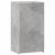 Dulap, gri beton, 50x42,5x93 cm, lemn prelucrat GartenMobel Dekor