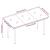 Set de mobilier pentru grădină, 5 piese, maro GartenMobel Dekor