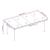 Set de mobilier pentru grădină, 7 piese, maro GartenMobel Dekor