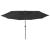 Umbrelă soare de grădină cu LED-uri, negru, 400 cm GartenMobel Dekor