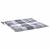 Perne de scaun, carouri gri, 4 buc., 40x40x3 cm, textil Oxford GartenMobel Dekor