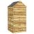 Magazie unelte de grădină cu ușă 107x107x220 cm lemn pin tratat GartenMobel Dekor