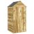 Magazie unelte de grădină cu ușă 107x107x220 cm lemn pin tratat GartenMobel Dekor