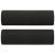 Set de canapele cu perne, 2 piese, negru, material textil GartenMobel Dekor