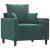 Set de canapele cu perne, 4 piese, verde închis, catifea GartenMobel Dekor
