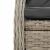Set mobilier grădină cu perne, 9 piese, gri deschis, poliratan GartenMobel Dekor
