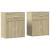 Dulapuri, 2 buc., stejar sonoma, 60x31x70 cm, lemn prelucrat GartenMobel Dekor