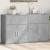 Dulapuri, 2 buc., gri beton, 60x31x70 cm, lemn prelucrat GartenMobel Dekor