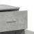 Dulapuri, 2 buc., gri beton, 79x38x80 cm, lemn prelucrat GartenMobel Dekor