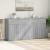 Comode, 2 buc., gri sonoma, 79x38x80 cm, lemn compozit GartenMobel Dekor