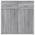 Comode, 2 buc., gri sonoma, 79x38x80 cm, lemn compozit GartenMobel Dekor