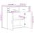 Comode, 2 buc., gri sonoma, 79x38x80 cm, lemn compozit GartenMobel Dekor