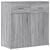 Comode, 2 buc., gri sonoma, 79x38x80 cm, lemn compozit GartenMobel Dekor