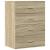 Dulapuri, 2 buc., stejar sonoma, 60x39x80 cm, lemn prelucrat GartenMobel Dekor
