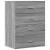 Dulapuri, 2 buc., gri sonoma, 60x39x80 cm, lemn prelucrat GartenMobel Dekor