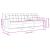 Set de canapele cu perne decorative, 3 piese, negru, textil GartenMobel Dekor